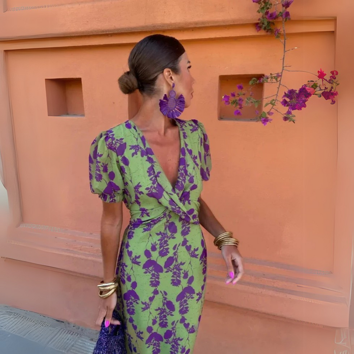 Danielle - Vestito Midi Floreale