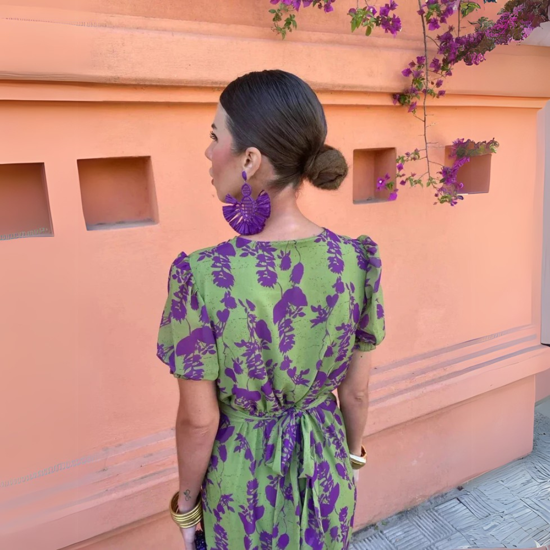 Danielle - Vestito Midi Floreale