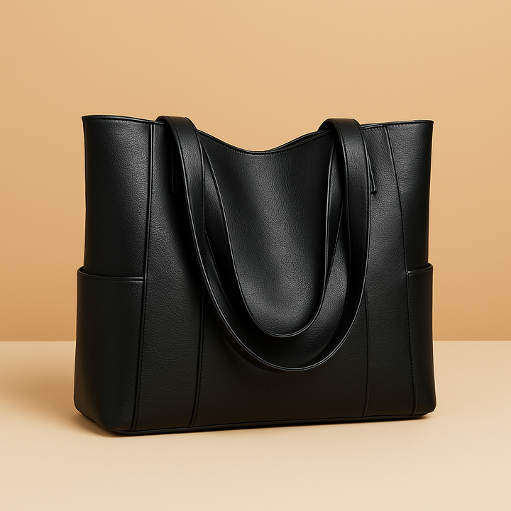 Xanthe | Borsa Tote Vegana Classica di Grande Capacità