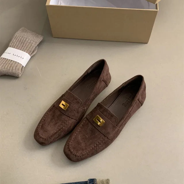 Malou® | Scarpe Britanniche Realizzate in Suede Leggero