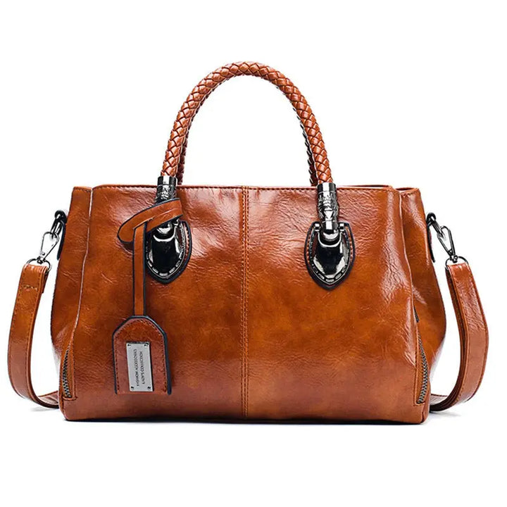 Jarnfrid | Borsa elegante con manico intrecciato
