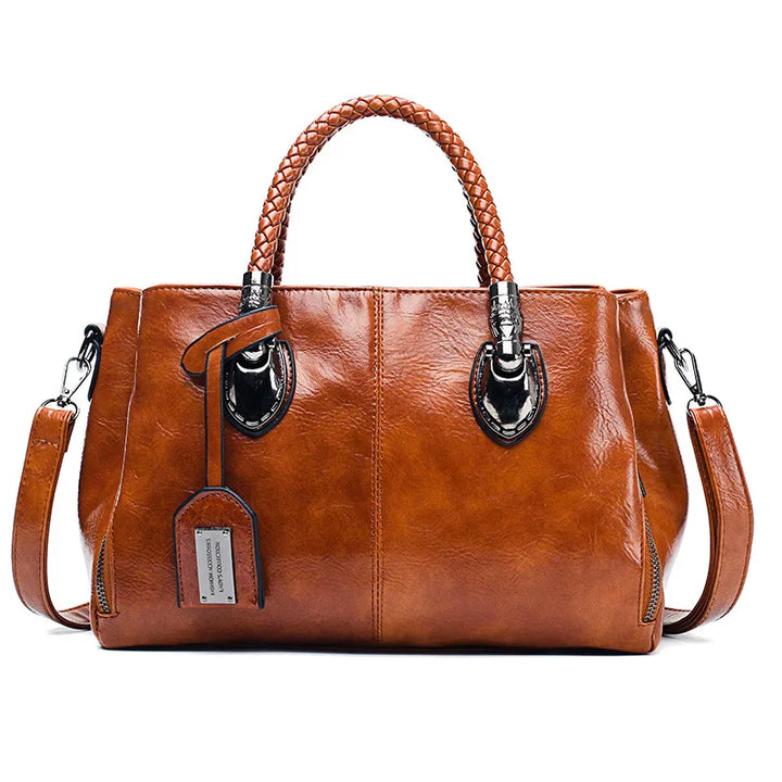 Jarnfrid | Borsa elegante con manico intrecciato