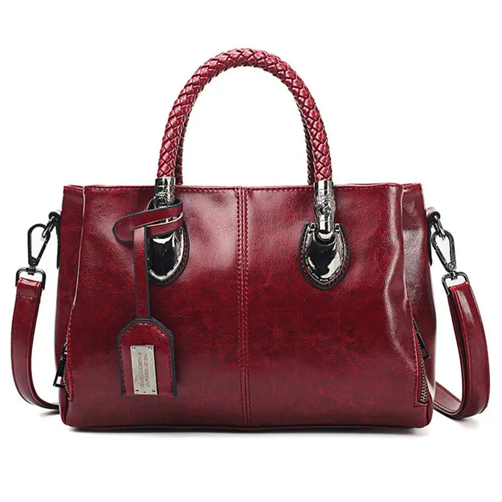 Jarnfrid | Borsa elegante con manico intrecciato
