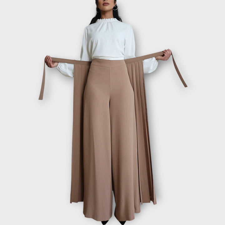 Pantaloni Ampi Plissettati