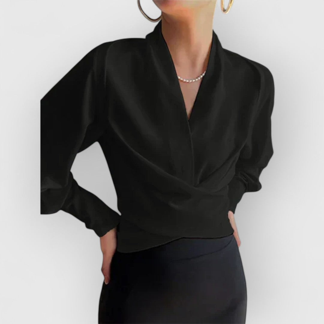 Antonia® | Blusa elegante da donna con maniche a sbuffo