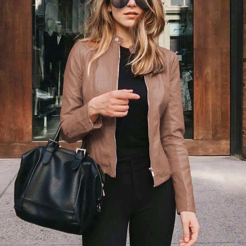 HARRIET | Giacca da Donna in Pelle Elegante