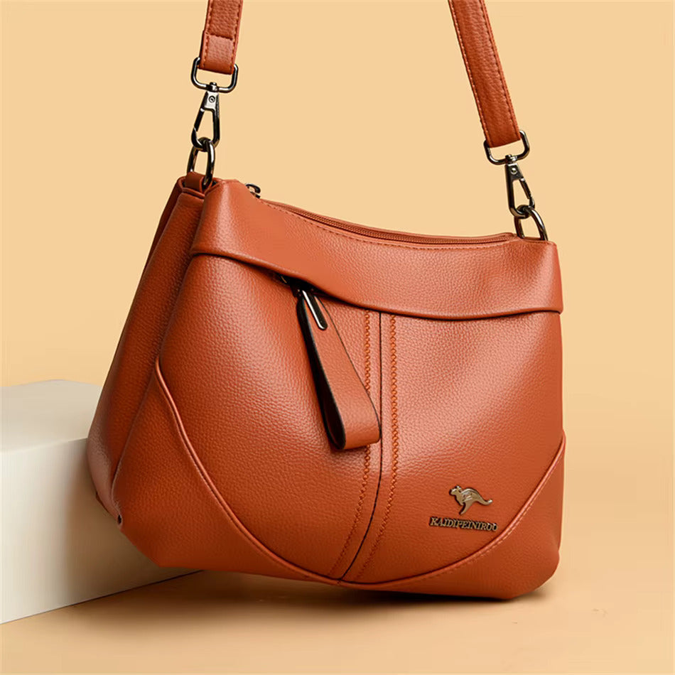 Borsa a Tracolla in Pelle Morbida Savine