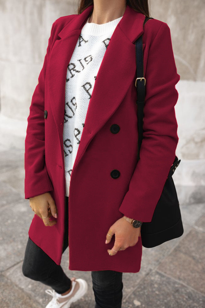 Teresa™ Cappotto Elegante con Rever
