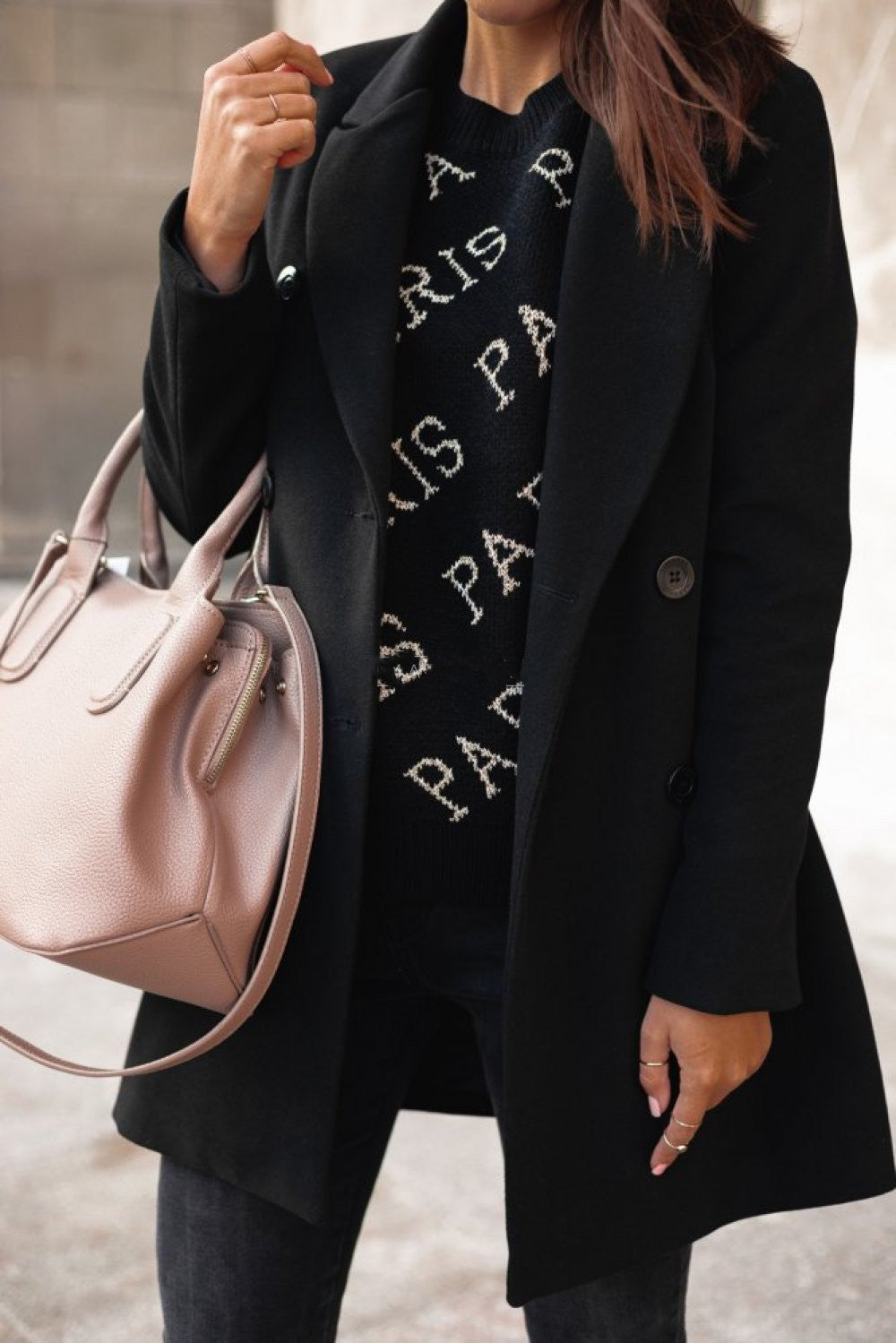 Teresa™ Cappotto Elegante con Rever
