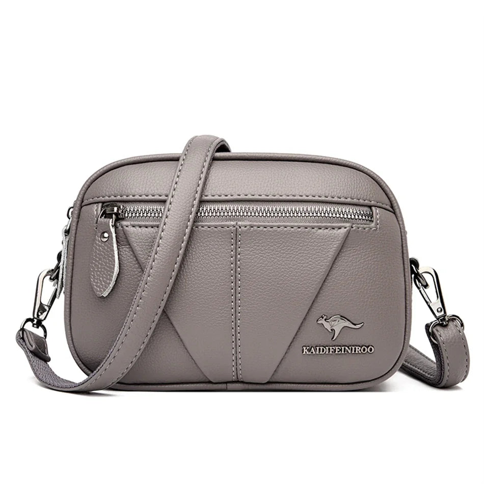 Borsa a Spalla in Pelle Compatta Varese