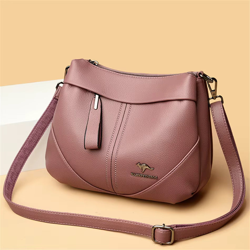 Borsa a Tracolla in Pelle Morbida Savine