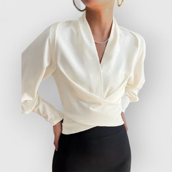 Antonia® | Blusa elegante da donna con maniche a sbuffo