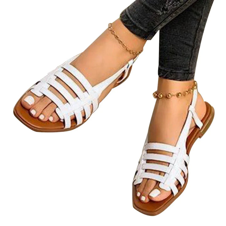 Edetta - Sandali in Pelle Liscia