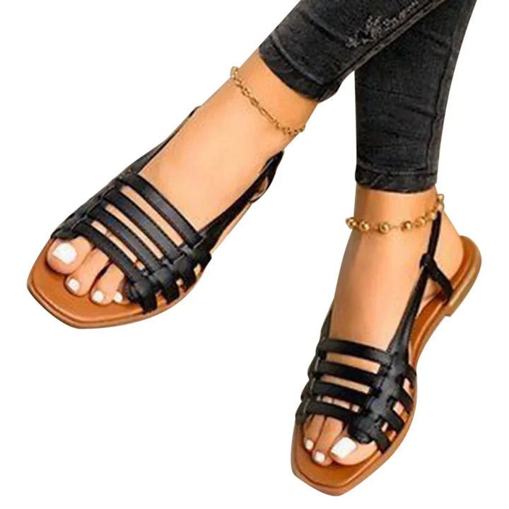 Edetta - Sandali in Pelle Liscia