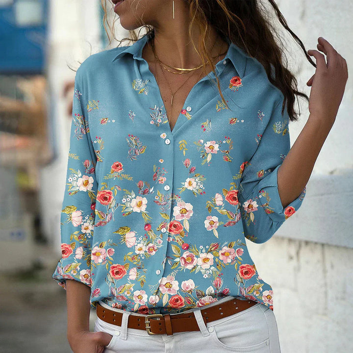 GEERTJE I BLUSA STAMPATA ALLA MODA