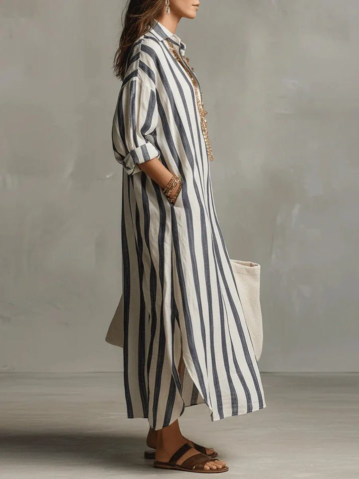 Pepa | Vestito camicia lungo