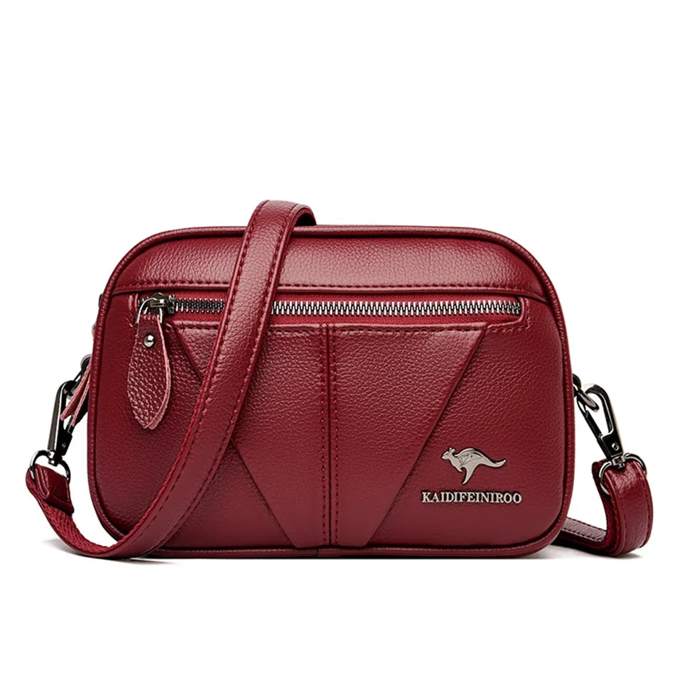 Borsa a Spalla in Pelle Compatta Varese