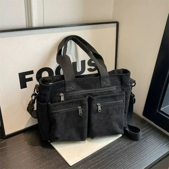 Lina™ - Borsa a Spalla con Dettagli Fatti a Mano