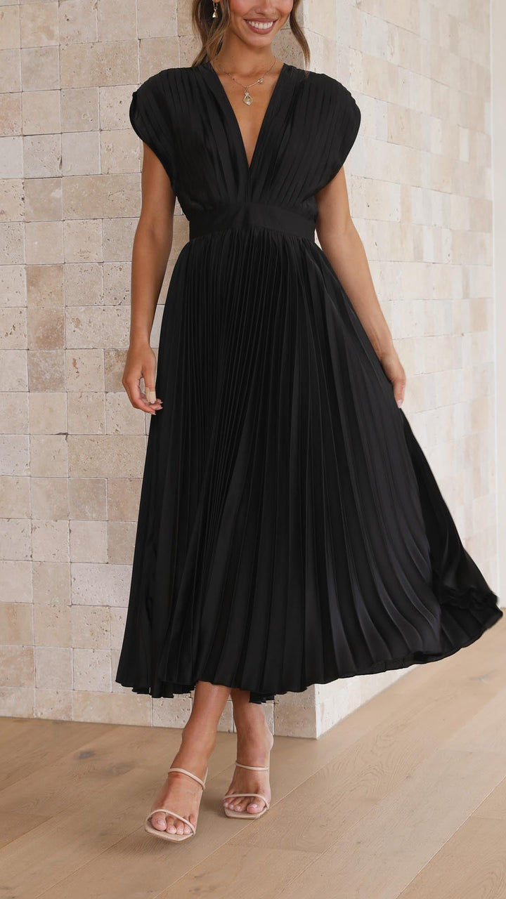 Alexis - Abito Elegante Plissettato