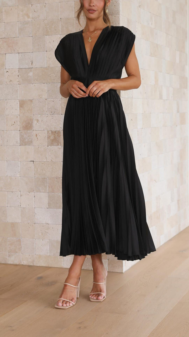 Alexis - Abito Elegante Plissettato