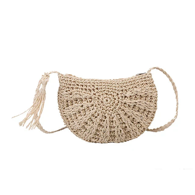 Eirinora | Borsa a Spalla All'Uncinetto in Stile Bohemien
