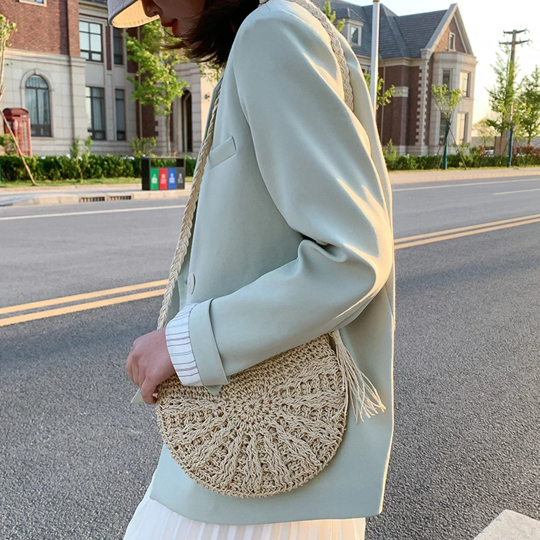 Eirinora | Borsa a Spalla All'Uncinetto in Stile Bohemien