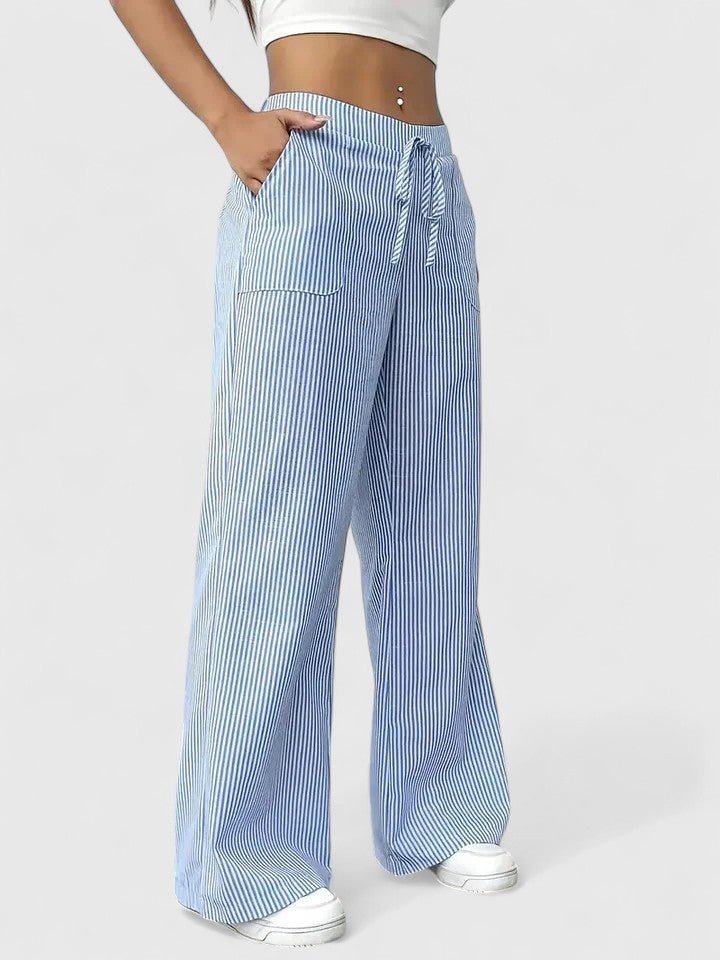 SIERRA – PANTALONI LOUNGE A RIGHE
