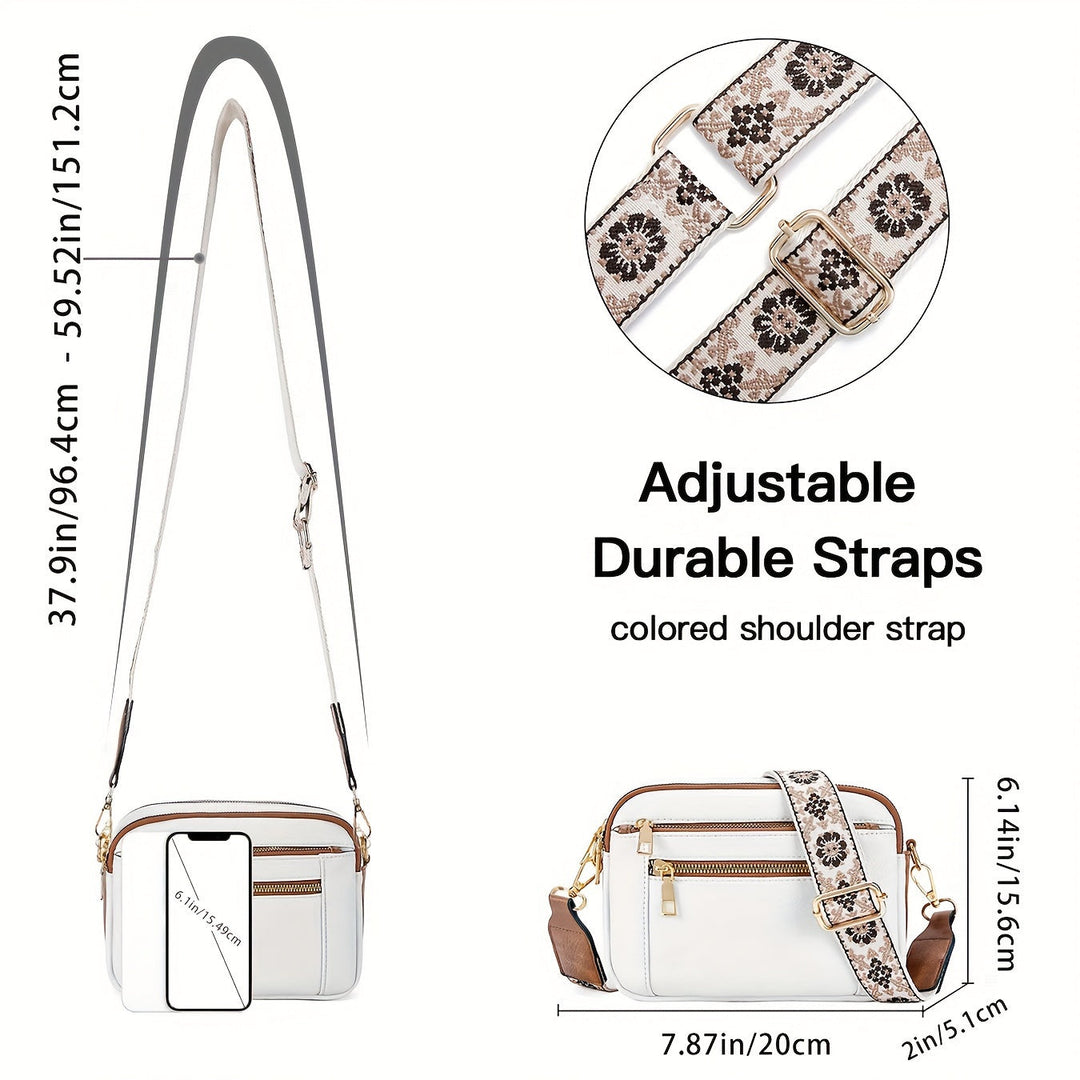 Borsa a tracolla in pelle PU