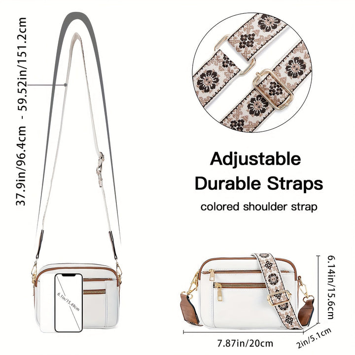 Borsa a tracolla in pelle PU