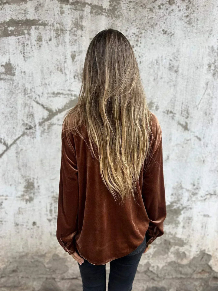 Kaya - Elegante Blusa di Velluto