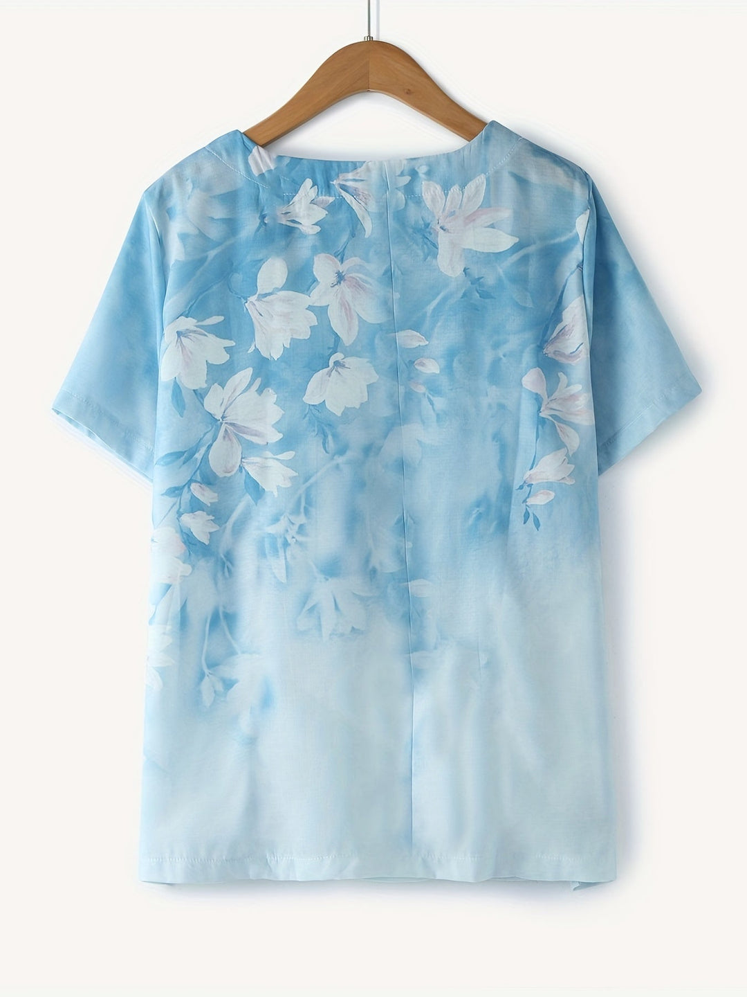 Sienna – Blusa con Dettaglio di Bottoni Floreali
