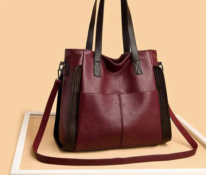 Borsa in Pelle Classica Indigo