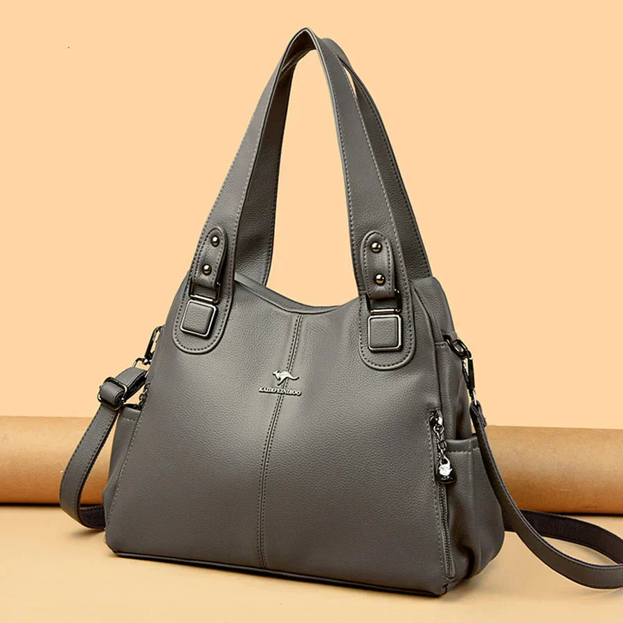 Borsa a Spalla in Pelle Vintage Classica India™