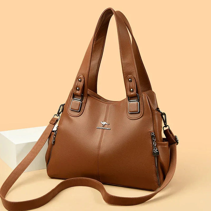 Borsa a Spalla in Pelle Vintage Classica India™