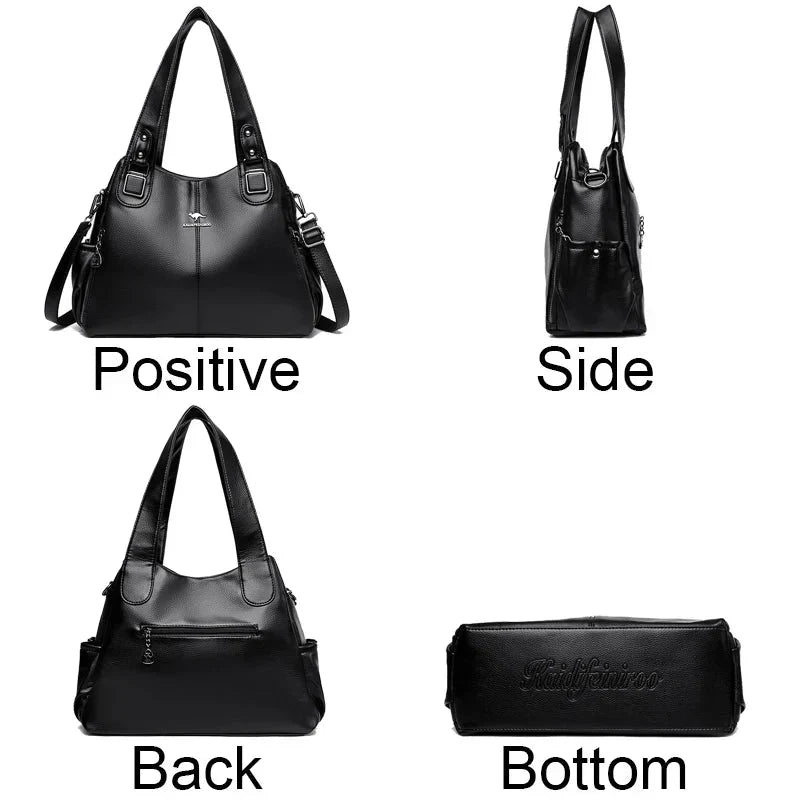 Borsa a Spalla in Pelle Vintage Classica India™