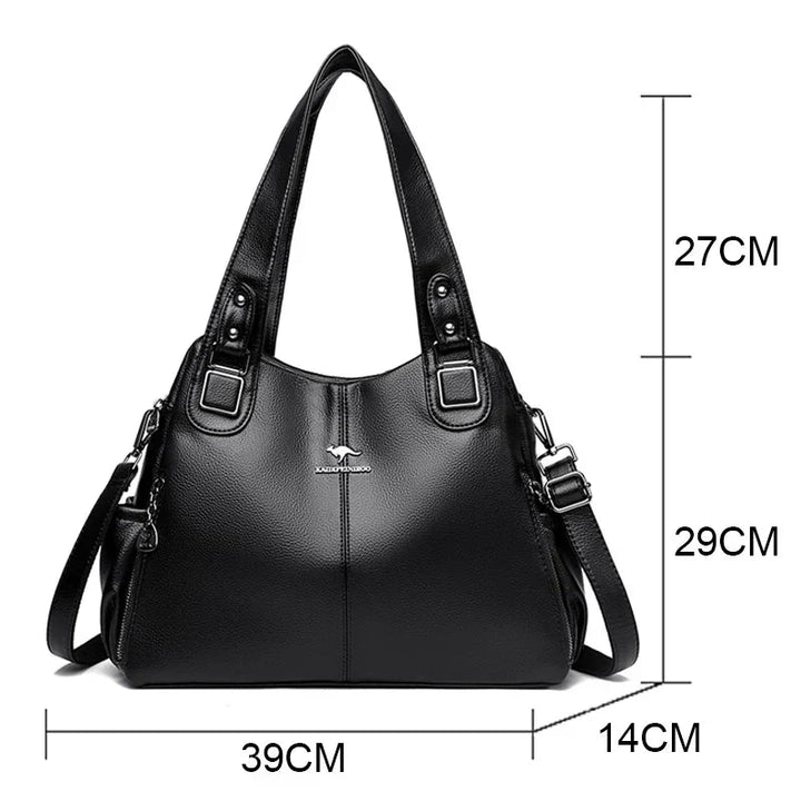 Borsa a Spalla in Pelle Vintage Classica India™