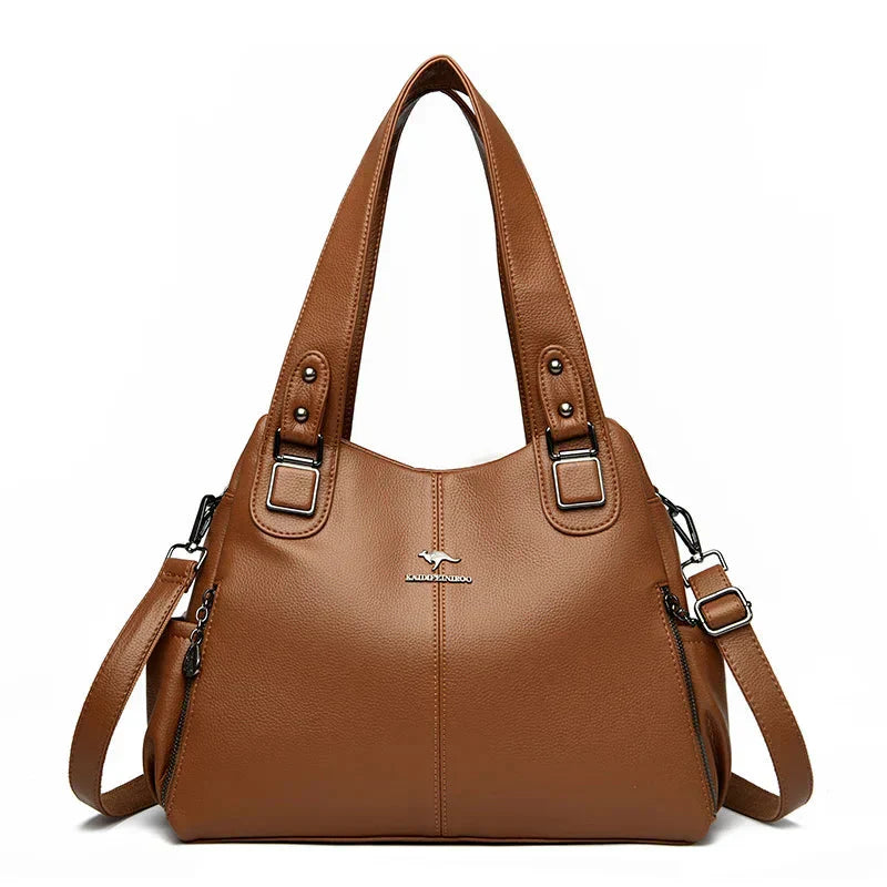 Borsa a Spalla in Pelle Vintage Classica India™