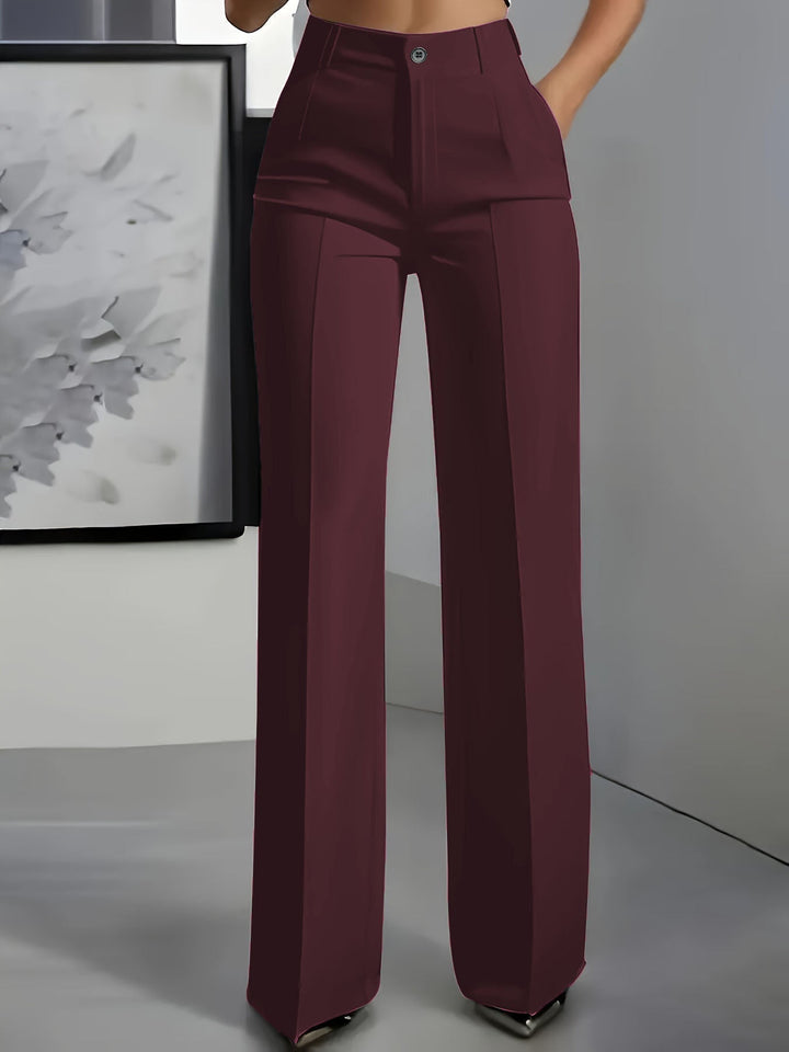 SOPHIA – PANTALONI TAILLEUR A Gamba Larga ELEGANTI