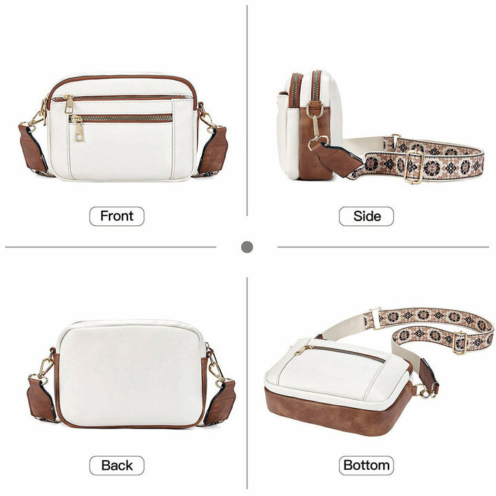 Erikka | Borsa a tracolla elegante con tracolla regolabile a fantasia