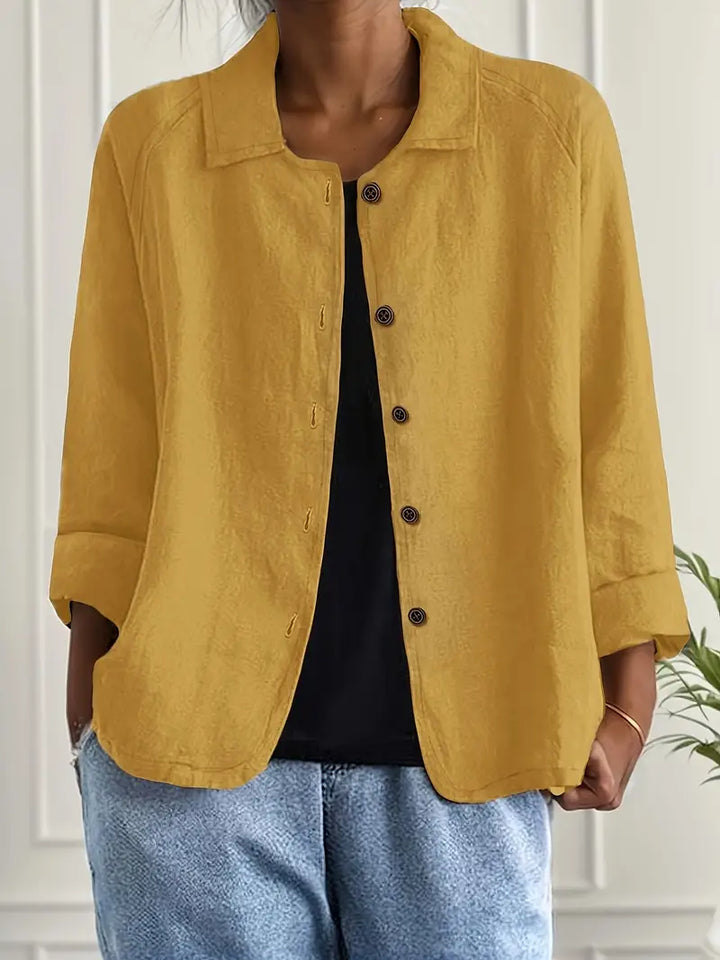 Marilla™ – Cardigan camicia leggero classico