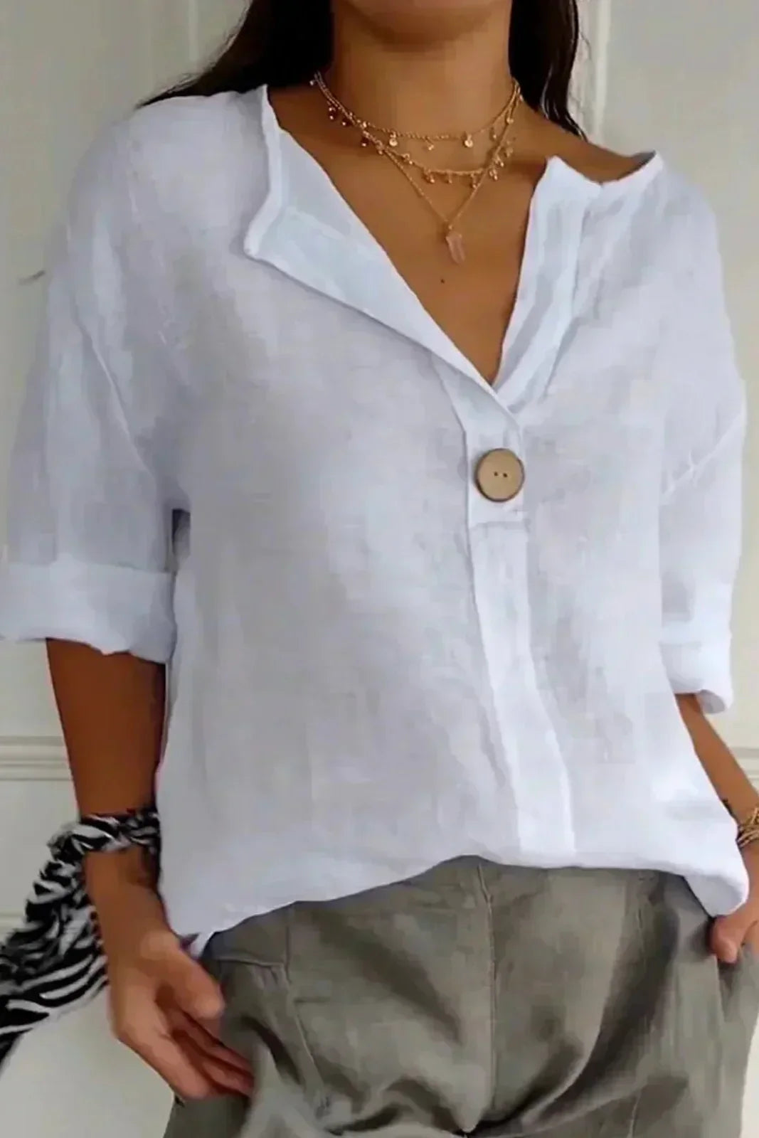 Natasha | Top in Lino Casual