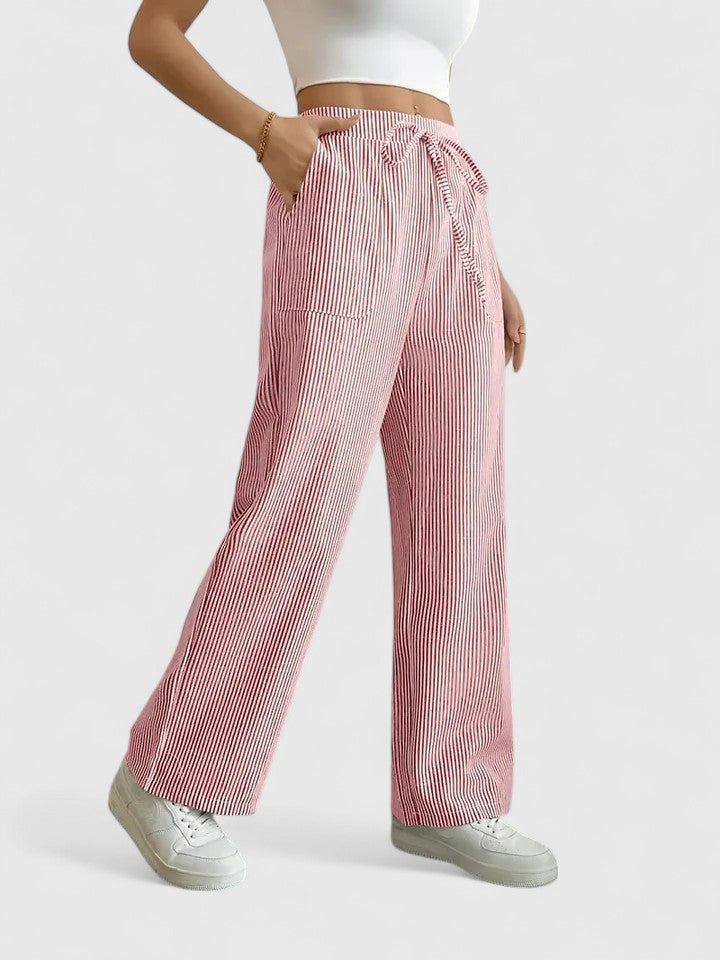 SIERRA – PANTALONI LOUNGE A RIGHE