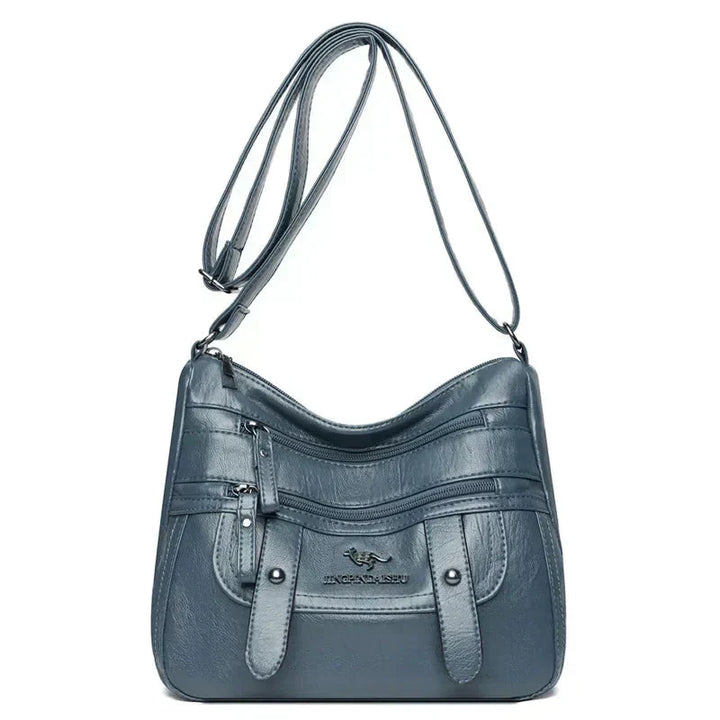 Wren | Borsa in PU Pelle Retro Multi-Tasche Elegante