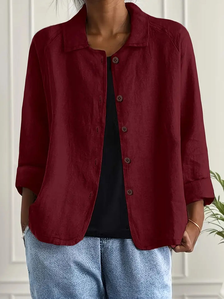 Marilla™ – Cardigan camicia leggero classico