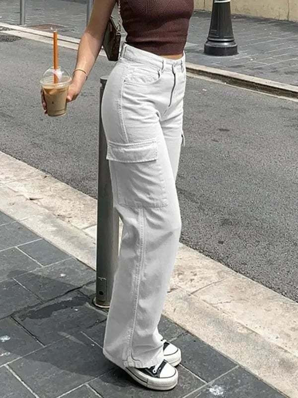 JADWIGA – PANTALONI CARGO DONNA REGOLABILI
