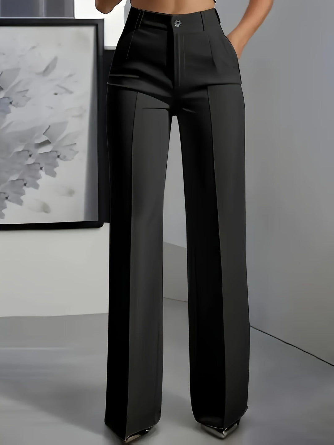 SOPHIA – PANTALONI TAILLEUR A Gamba Larga ELEGANTI