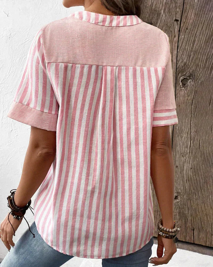 Sandra™ | Top a Righe Classico