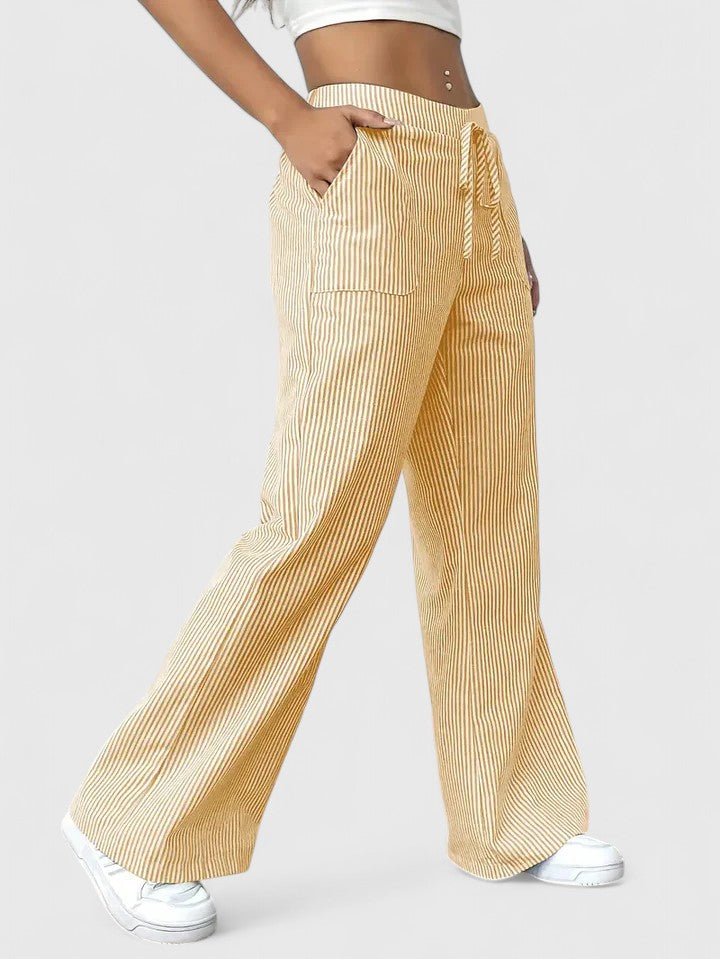 SIERRA – PANTALONI LOUNGE A RIGHE