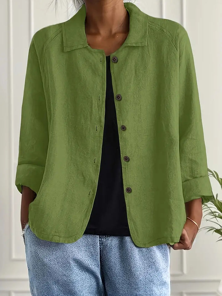 Marilla™ – Cardigan camicia leggero classico