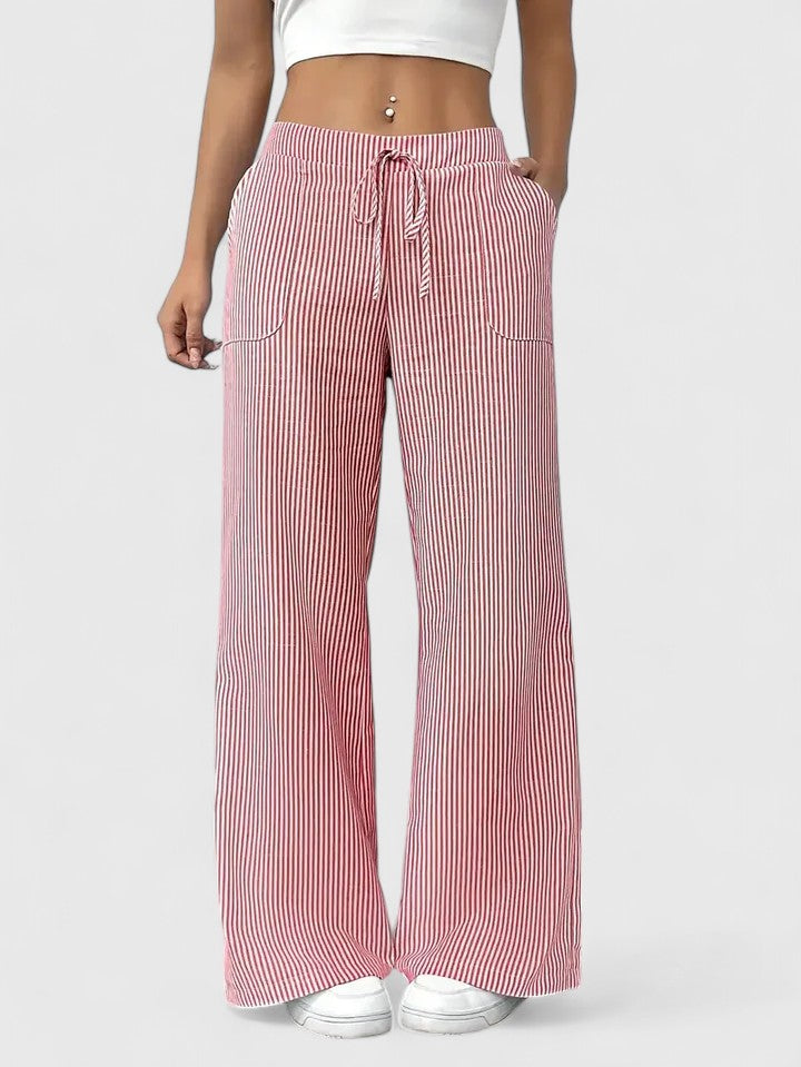 SIERRA – PANTALONI LOUNGE A RIGHE